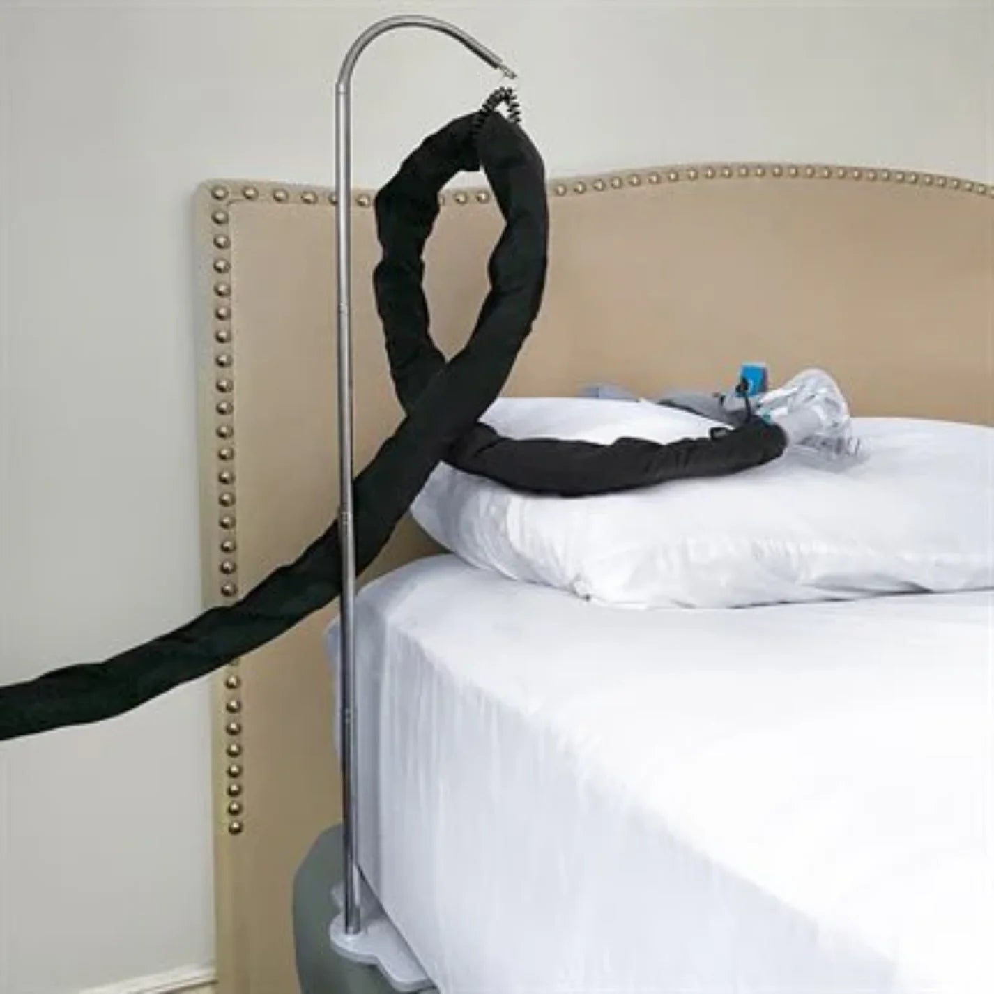 Houdini CPAP tube support system