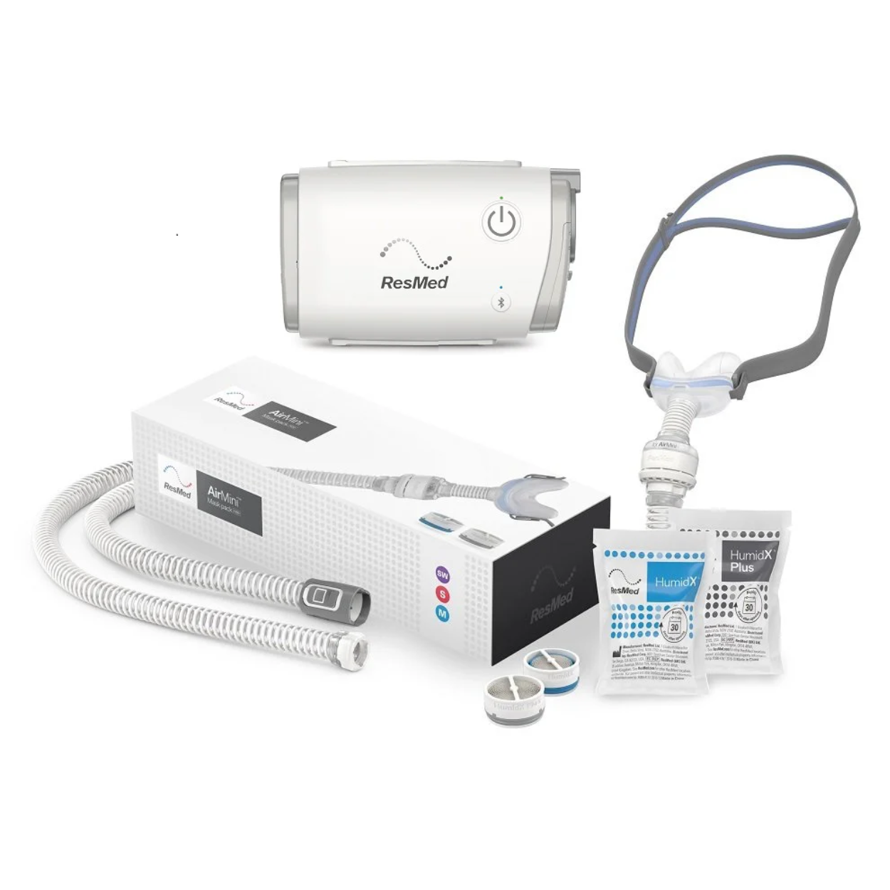 AirMini™ Mask Setup Pack with AirFit™ N30 Nasal CPAP Mask
